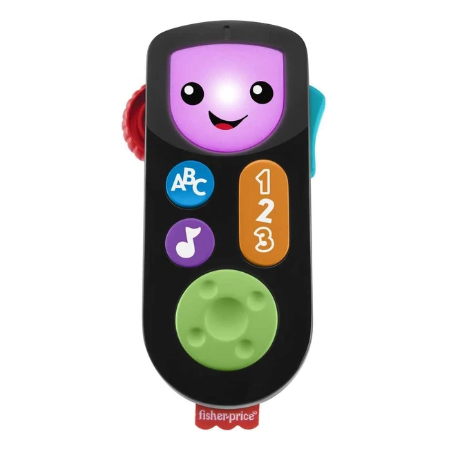 Fisher-Price HGY50 Smart TV Remote Control für Babys ab 6 Monaten - Lernspielzeug mit Musik und Lichtern