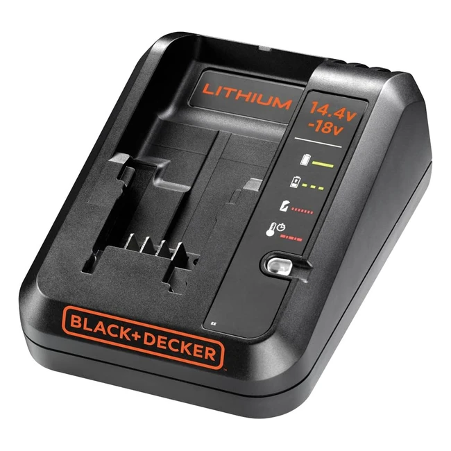 BlackDecker BDC1AGB Fast Charger for Power Tools - 2 Year Guarantee