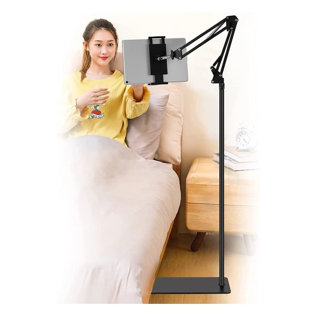 Support de tablette universel rotatif 360° pour iPad/iPhone/X/Pro et autres appareils 4,5-12,9 pouces