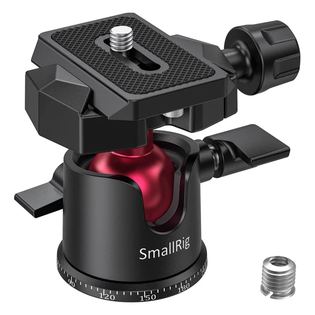 SmallRig Mini Ball Head with 360 Panoramic Rotation and 2kg Max Load - But2665