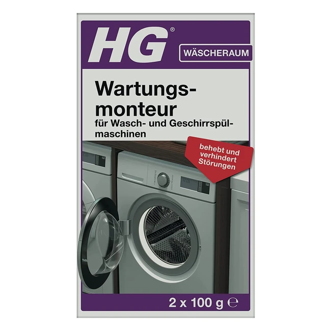 HG Wartungs-Installateur fr Waschmaschinen und Geschirrspler 200ml - Spezial