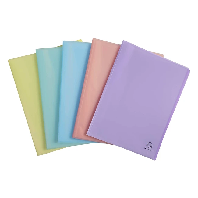 Portalistino Exacompta Chromaline Pastel con 50 buste - FTO esterno 24x32cm