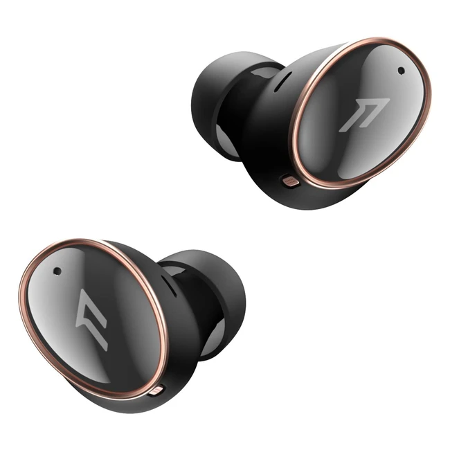 1MORE EVO Noise Cancelling Earbuds - Dual Drivers, Adaptive ANC, HiFi Sound, 28H Playtime, Wireless Charging - Black