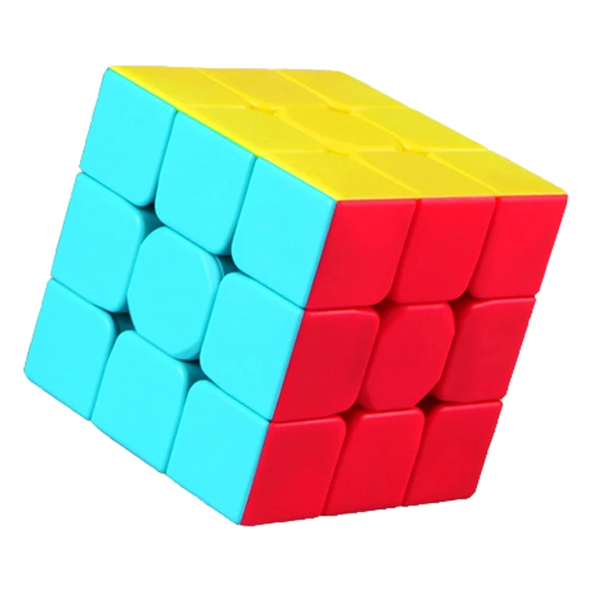 Cubo de velocidad 3x3x3 profesional suave y resistente - Desafa tu mente 