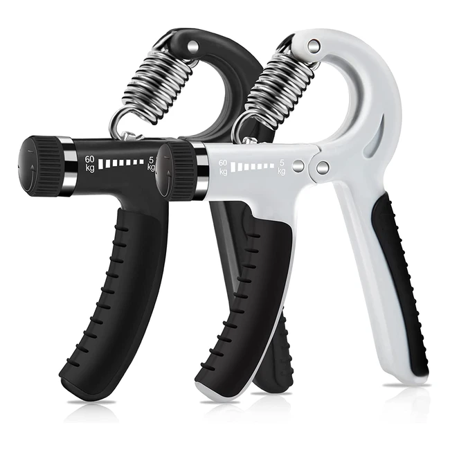 Adjustable Hand Grip Strengthener for Fitness - Gripster by BLBK - 560kg