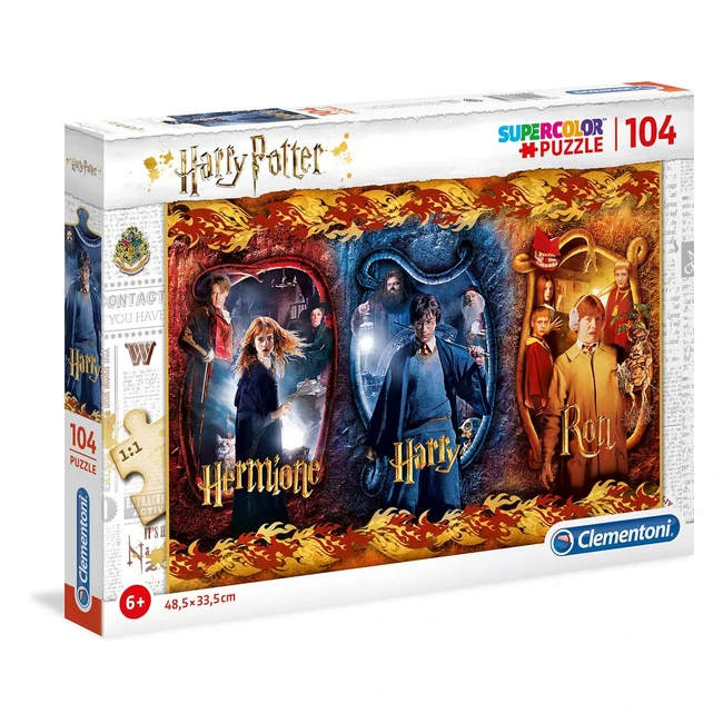 Puzzle Harry Potter Clementoni 104 pices - Pour enfant de 6 ans et plus - Fabr