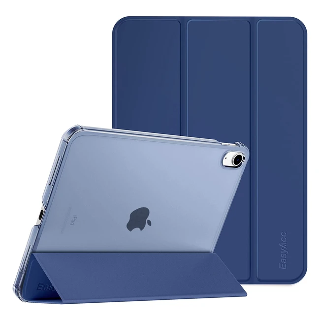 Coque iPad 10ème génération 2022, ultra-fin et translucide, avec fonction réveil/sommeil automatique - EasyAcc