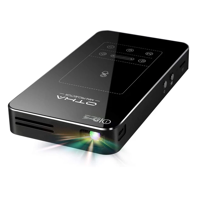 Mini projecteur Otha DLP Android 712, 1080p, Bluetooth, HDMI, Airplay, WifiDisplay, eshare, batterie 5000mAh