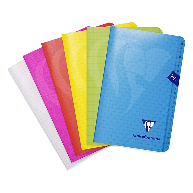 Clairefontaine Rubrica A Punto Metallico Mimesys 11x17 Cm - Quadretti Piccoli