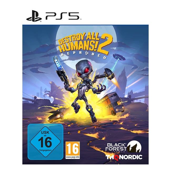 Destroy All Humans 2 Reprobed - PlayStation 5 - Klassische Waffen und neue Techn