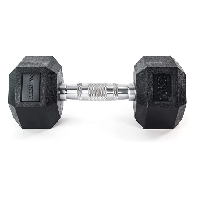 Athlyt Hex Hantel - Hochwertige Gummi-Hexagon-Hanteln für intensive Workouts