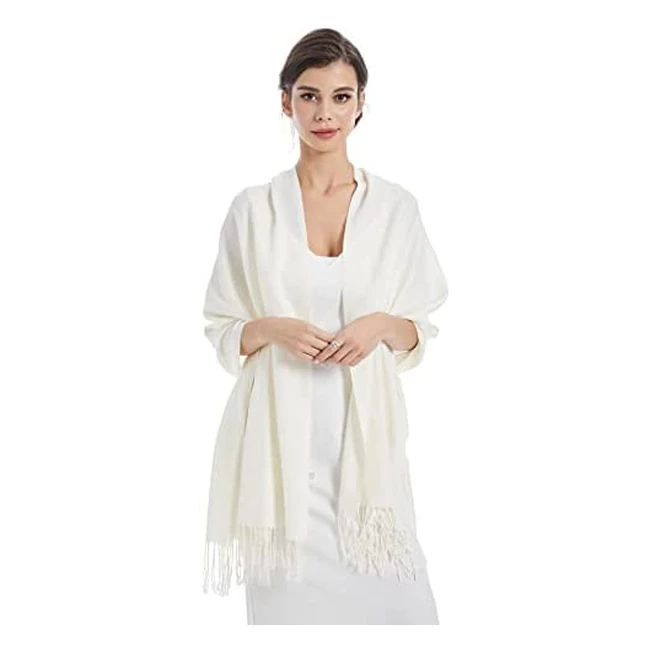 Diarylook Ladies Scarf Pashmina Shawl for Weddings & Events - Soft & Cozy Polyester Fabric