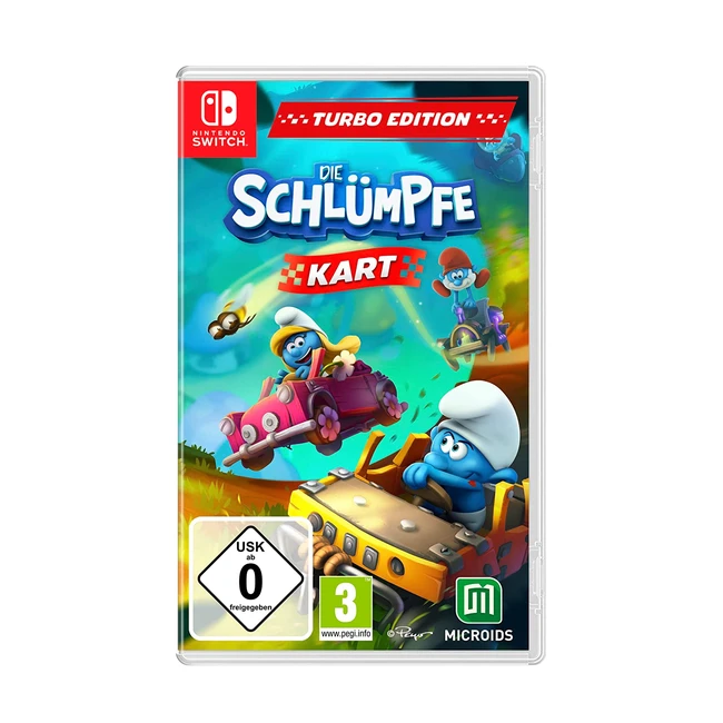 Schlumpf Kart Turbo Edition - Rennspiel mit 12 Strecken und 12 Charakteren