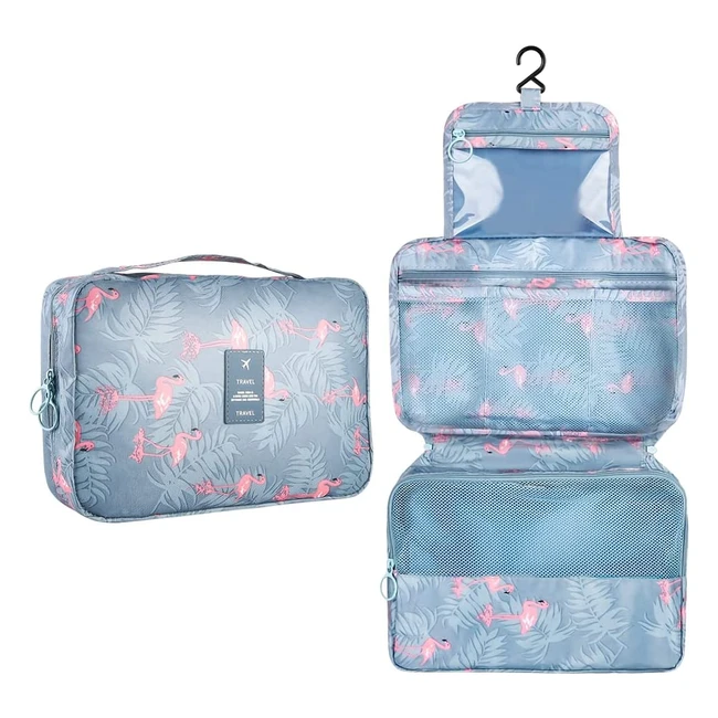 Geediar Waterproof Travel Toiletry Bag - Large Capacity Organizer for Women, Girls, and Kids - Multiple Compartments for Easy Access