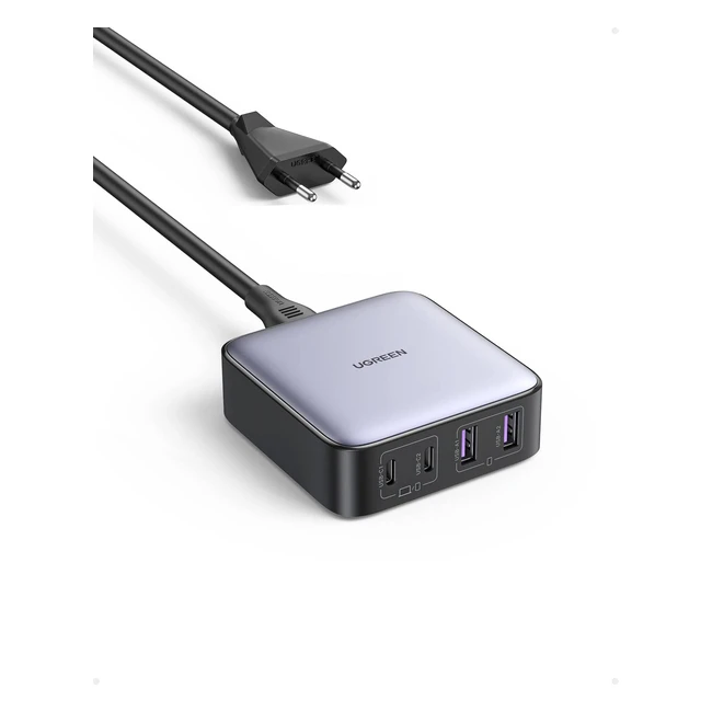 UGREEN Nexode 65W USB-C Ladegerät mit GAN-Technologie für MacBook Pro/Air, iPad Pro/Air, iPhone 14 Pro/Pro Max, Galaxy S23/S22 usw.