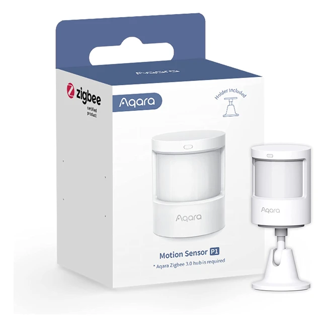 Aqara Motion Sensor P1 - Upgraded Version with 5-Year Battery Life and Configurable Detection Timeout