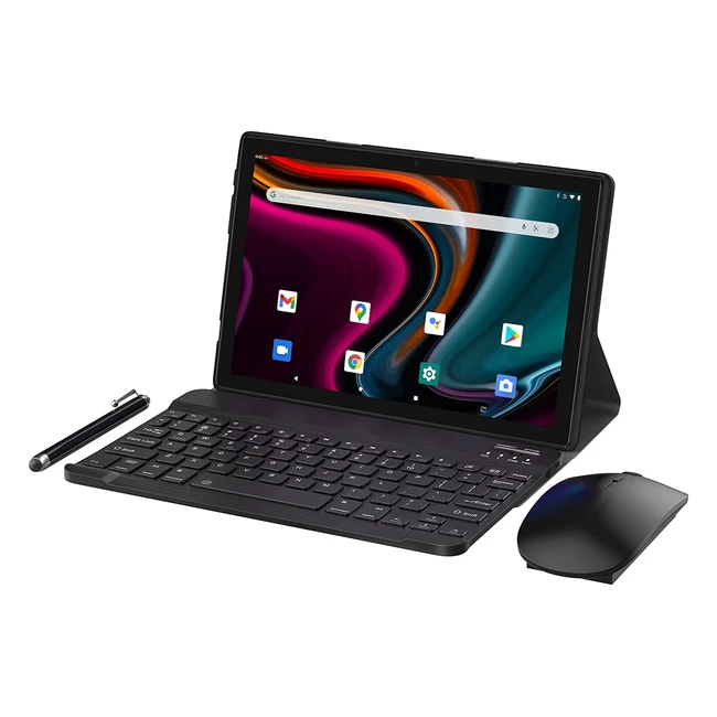 Tableta Android 2 en 1 Yumkem 10 pulgadas 8 ncleos 64GB  1TB cmara 8MP