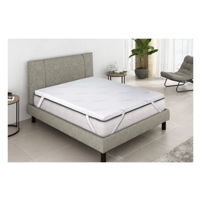 Topper Imperial Confort Viscoelástico 5cm - Alivia Tensiones Musculares y Puntos de Presión