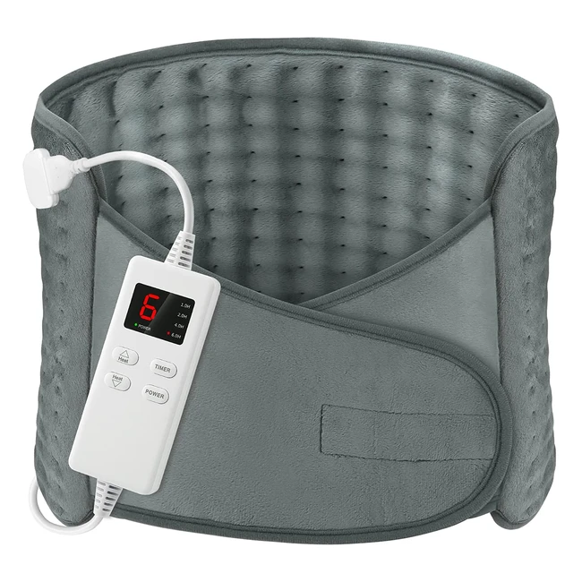 Manta Elctrica OneAMG 126x30 cm con 6 Niveles de Temperatura y Apagado Autom