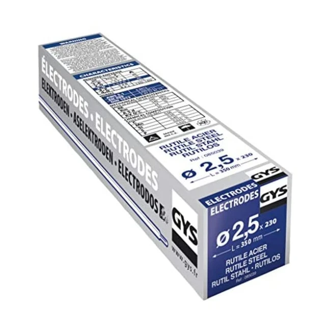 Electrodos de soldadura GYS 85039 - Accesorio de soldadura tamao 25mm - Para a