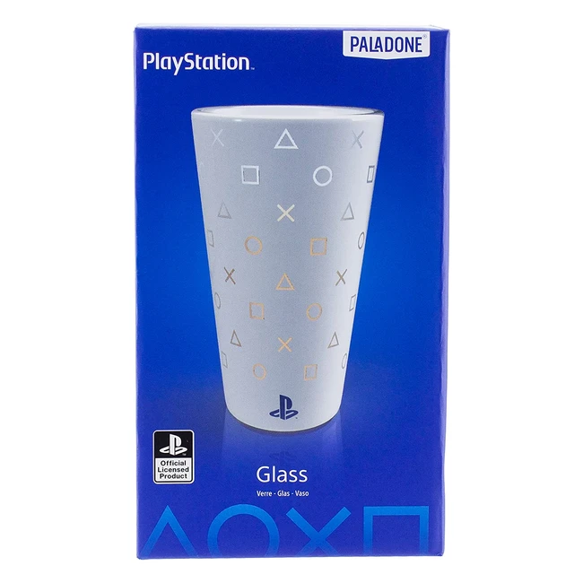 Verre Playstation PS5 Paladone - Icônes emblématiques et élégance