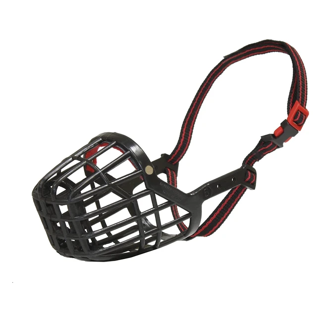 Bozal Lupo Negro Med9 Croci C5020193 - Controla a tu perro con estilo