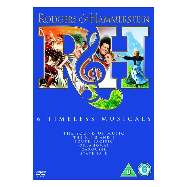 Rodgers  Hammerstein Collection DVD - Classic Musicals with Bonus Features