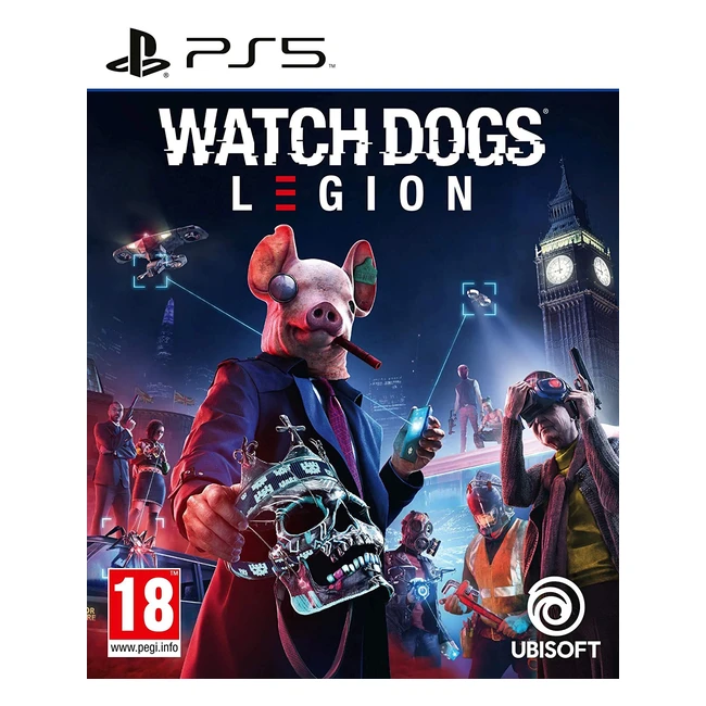 Watch Dogs Legion PS5 - Openworld London Play as Anyone Weaponise Tech