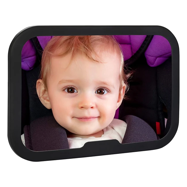 Espejo de Bebé Acrílico Irrompible con Reflejo Amplio y Claro - Altabebe