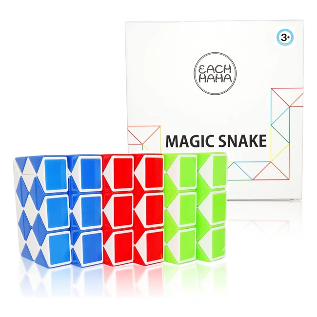 Mini Serpent Magique pour Enfants - Cadeau Anniversaire avec 24 Nuds - Cube Ma