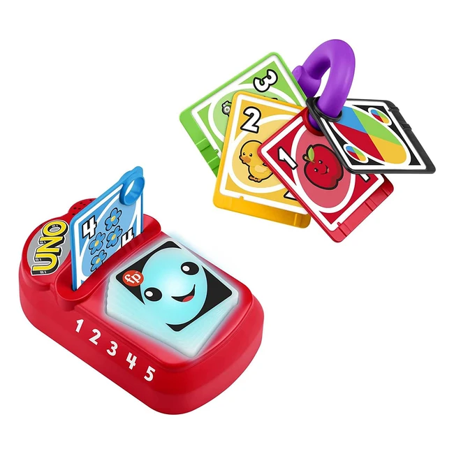 Fisher-Price HHG91 Baby Uno Lernspielzeug mit Lichtern und Musik fr Babys ab 6