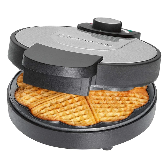 Gaufrier électrique professionnel en acier inoxydable - Clatronic WA 3492 Noir