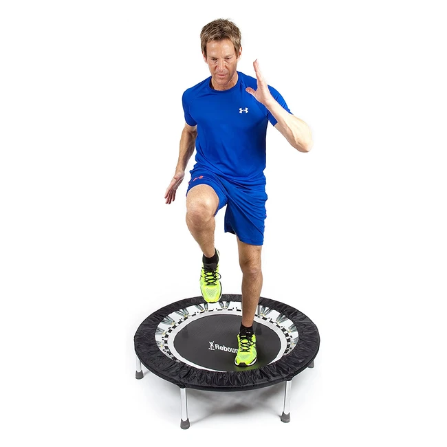 Pro Rebounder Trampoline for Fitness  Sports Training - Includes DVDs Resistan