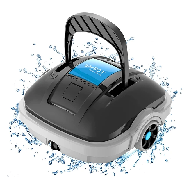 Wybot Poolroboter mit Akku und starker Saugkraft - bis zu 100 Min. Betriebsdauer