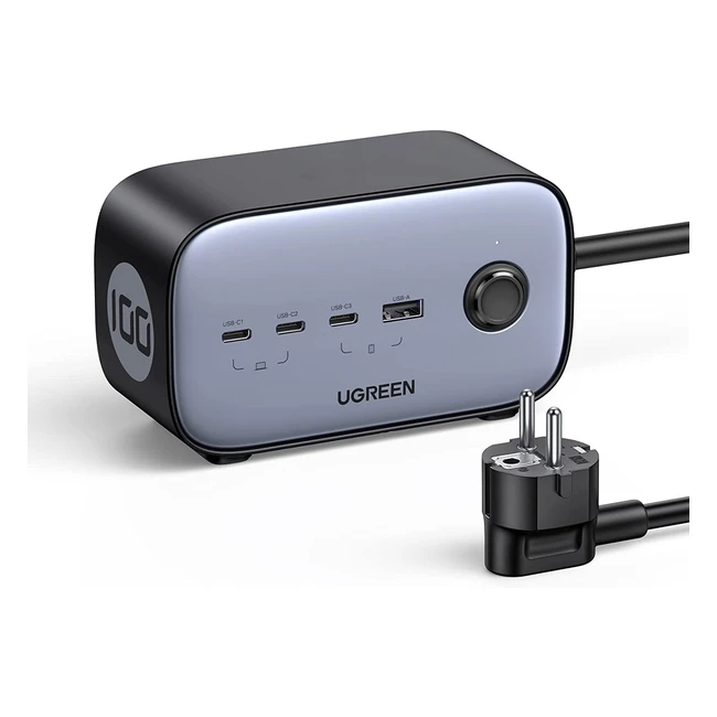 Ugreen Diginest Pro 100W USB-C Power Strip GAN Charger - Macbook ProAir iPhone