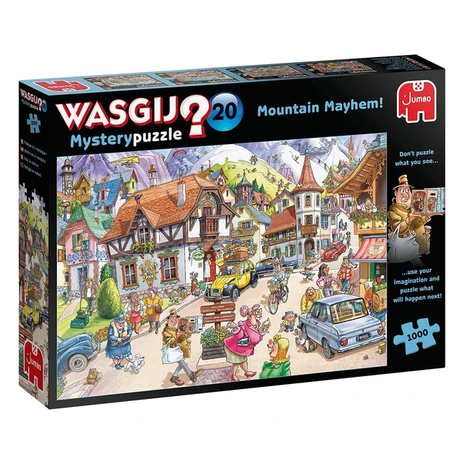 Puzzle Wasgij Mystery Jumbo Dogs 1000 pièces - Référence 25002