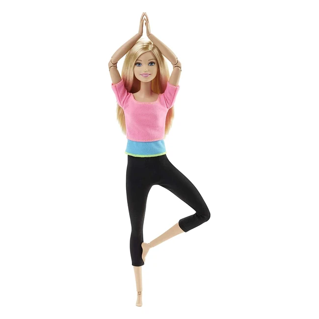 Barbie Made to Move Sporty Doll - 22 Joints - Ages 3 - Rose