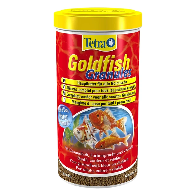 Aliment complet pour poissons rouges et deau froide - Tetra - 1L