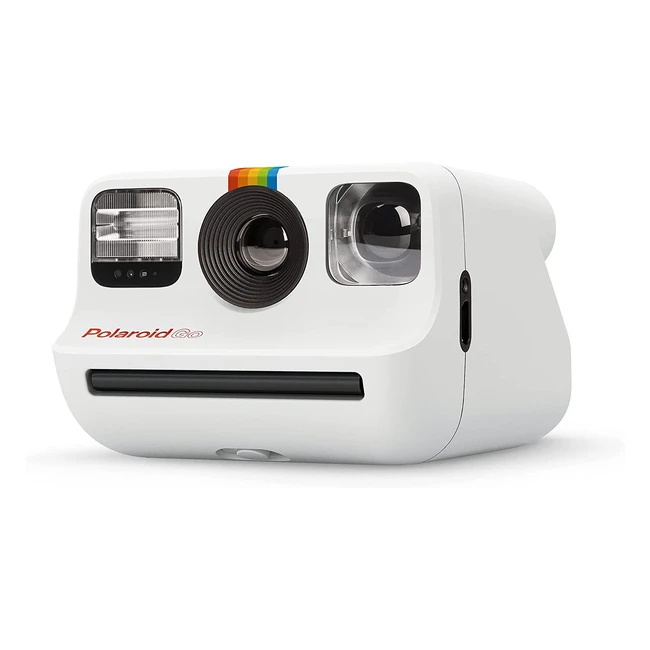 Polaroid Go Instant Camera - White 9035 - Portable Wearable Selfie-Ready