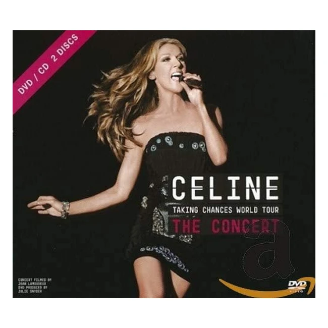 Celine Dion Taking Chances World Tour Concert DVD - Limited Edition