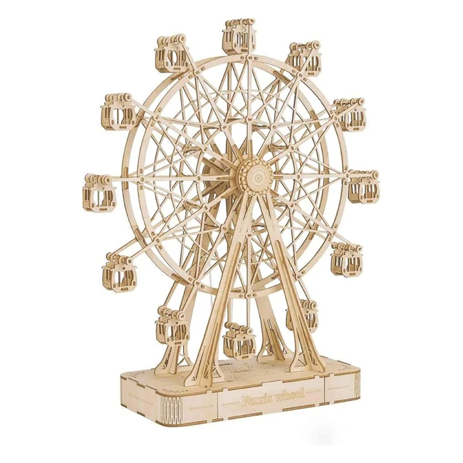 Kit Puzzle 3D in Legno per Bambini - Robotime Ferris Wheel