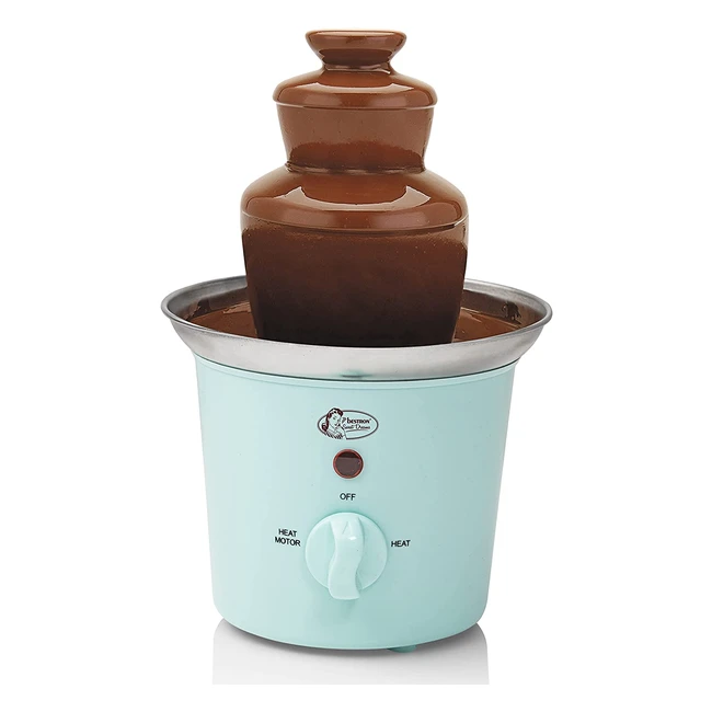 Bestron Chocolate Fountain | 3 Etagen | Erhitzbare Schüssel | 60 Watt