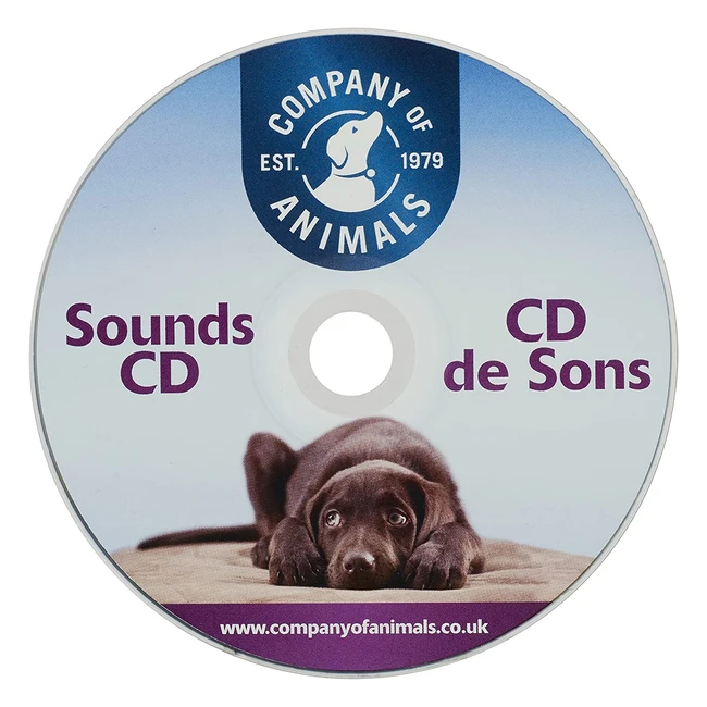 COA Noises and Sounds CD for Dogs - Calm Your Pet Against Fireworks and Thunder