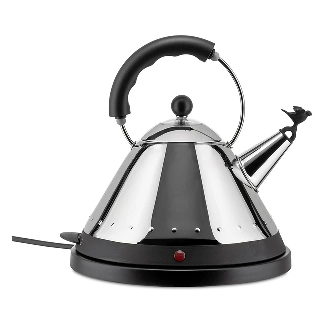 Elektrischer Wasserkessel MG32 B Schwarz - 150cl Kapazitt Edelstahl poliert 