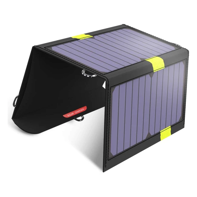 Cargador Solar Porttil XDragon 20W 2 Puertos USB Resistente al Agua para Te