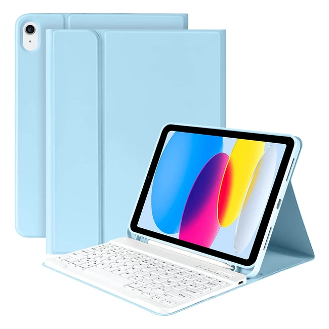 Coque clavier pour iPad 10ème génération AZERTY français - KBCase