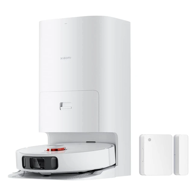 Xiaomi X10 Saugroboter mit Wischfunktion, All-in-One Station, 4000Pa, bis zu 120min Akkulaufzeit, Auto-Reinigung & Entleerung, Trocknung, Wassernachfüllung, Window & Door Sensor