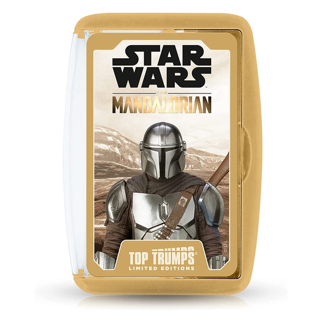Limited Edition Mandalorian Top Trumps Card Game - Ages 6+
