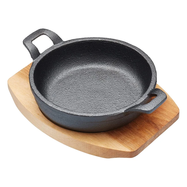 Fuente para servir en miniatura de hierro fundido - Artes Artgratin 165x12x3cm