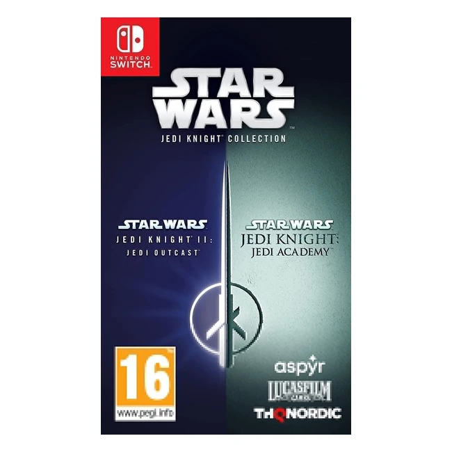 Collection Star Wars Jedi Knight pour Nintendo Switch - Sabre laser et 13 armes 